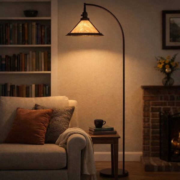 150220266991926959d74.jpeg Cyan 65 Inch Adjustable Metal Arc Floor Lamp, White Mica Shade, Dark Bronze