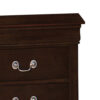 150220266991937966b64.jpeg Nim 24 Inch 2 Drawer Nightstand, Classic Bail Handles, Cappuccino Brown