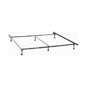 15022026699193ebe1750.jpeg Akz Multisize Bed Frame for Q, K, CK, Six Metal Legs, Rolling Caster Wheels