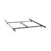 150220266991940f84f96.jpeg Bed Frame, Queen or King, 6 Metal Legs with Adjustable Glides, Matte Black