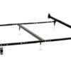 1502202669919410ad932.jpeg Bed Frame, Queen or King, 6 Metal Legs with Adjustable Glides, Matte Black