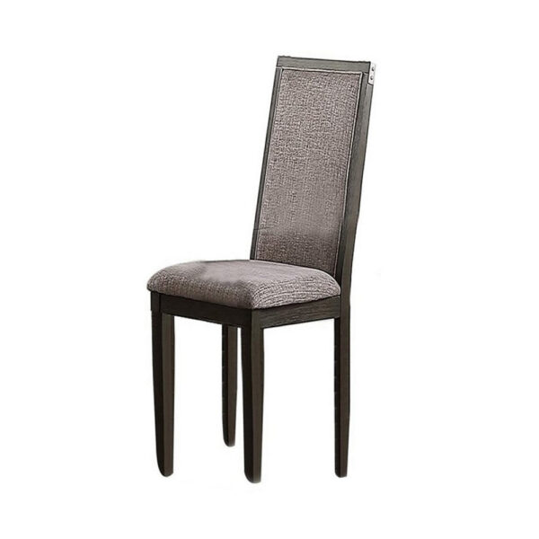 150220266991959f1f313.jpeg Kumi 25 Inch Set of 2 Wood Dining Chairs with Slatted Cushioned Backs, Gray