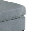 15022026699195c583bac.jpeg 32 Inch Modern Square Ottoman with Plush Foam Seating, Gray Linen Fabric