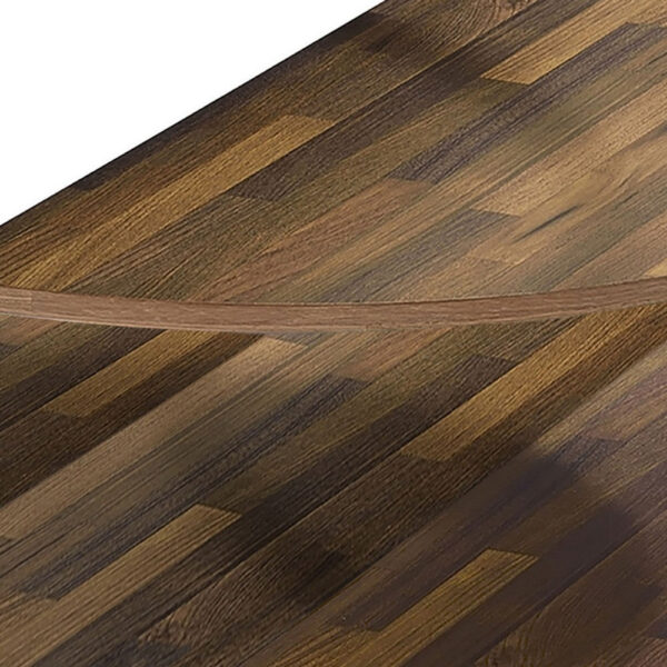 1502202669919765c0ced.jpeg Lenn 35 Inch 3 Tier Round Brown Coffee Table, Half Shelf Design, Gray Frame