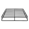 150220266991983c434cd.jpeg Zena 9 Inch California King Mattress Foundation, Black Steel, 12 Slats