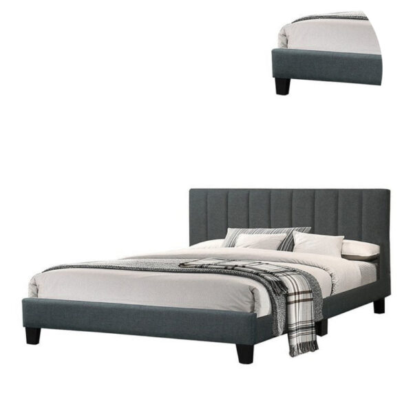 150220266991988f399ce.jpeg Dex Modern Platform Full Size Bed, Plush Tufted Upholstery, Charcoal Gray