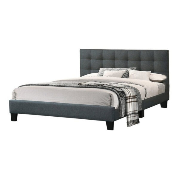 1502202669919893bc455.jpeg Dex Modern Platform Queen Size Bed, Plush Tufted Upholstery, Charcoal Gray