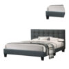 1502202669919896d9b0a.jpeg Dex Modern Platform Queen Size Bed, Plush Tufted Upholstery, Charcoal Gray