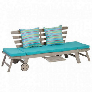 15022026699198cbe530b.jpeg 59-78 Inch Outdoor Convertible Sofa, Turquoise, Two Wheels, Gray