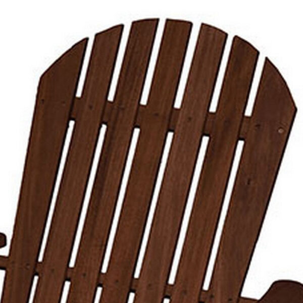15022026699198d9f37b2.jpeg 34 Inch Outdoor Adirondack Chair, Dark Brown Wood, Wide Armrests