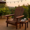 15022026699198e00f79a.jpeg 34 Inch Outdoor Adirondack Chair, Dark Brown Wood, Wide Armrests