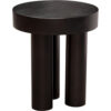 15022026699199ff612e6.jpeg 16 Inch Modern End Table, Thick Sturdy Surface, Tripod Legs, Black Wood