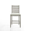 1502202669919aab513e1.jpeg Pane 25 Inch Set of 2 Counter Height Dining Chairs, Ladderback, Gray Wood