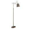 1502202669919c5da2413.jpeg 63 Inch Floor Lamp, Cone Metal Shade, Round Base, Silver Finish