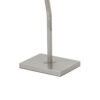 60 Inch Floor Lamp, 3 Drum Metal Shades, Modern Style, Silver Frame