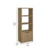 1502202669919e03e15f8.jpeg Tag 71 Inch Media Tower with 3 Shelves, 2 Doors, MDF Wood, Mango Brown