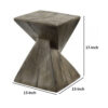 1502202669919f8f65687.jpeg 17 Inch Accent Table, Heavy-Duty Durability Cement, Weathered Oak Brown