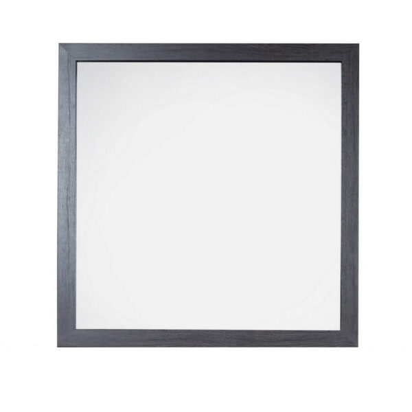 150220266991a0a0ca1f1.jpeg Lala 40 x 40 Inch Dresser Mirror, Modern Rectangular Shape, Black Finish