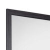 150220266991a0a5dc403.jpeg Lala 40 x 40 Inch Dresser Mirror, Modern Rectangular Shape, Black Finish