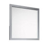 150220266991a145694c5.jpeg Moko 40 x 40 Dresser Mirror, Square, Modern Style, Gray Finished Frame
