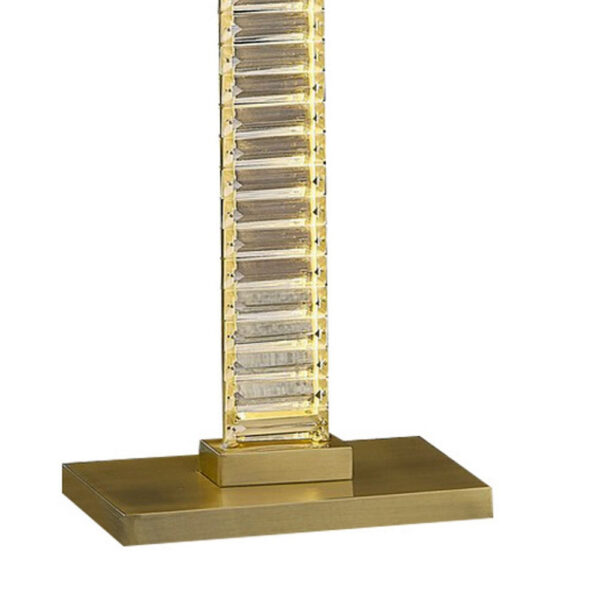 150220266991a27aa2c17.jpeg Lizy 62 Inch Floor Lamp with Crystal, LED Metal Frame, Antique Brass