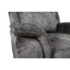 150220266991a601e8158.jpeg Harbor 39 Inch Manual Recliner Chair, Pocket Coils, Gray Faux Suede Velvet