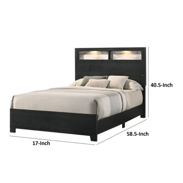 150220266991a8b2676a6.jpeg Yoh King Size Bed, Wood, Headboard with Lights and Shelves, Black