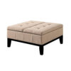 150220266991ab7215143.jpeg Orin 36 Inch Ottoman, Split Storage Lid, Tufted Beige Upholstery, Wood