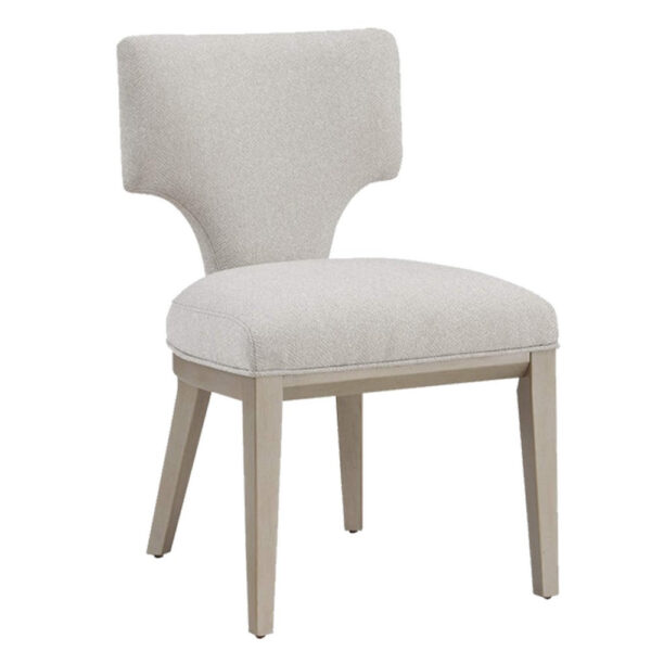 150220266991ad37b1201.jpeg Kyna 21 Inch Side Dining Chair Set of 2, Curved Backrest, Champagne Linen