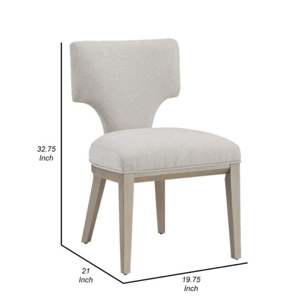 150220266991ad3e98849.jpeg Kyna 21 Inch Side Dining Chair Set of 2, Curved Backrest, Champagne Linen