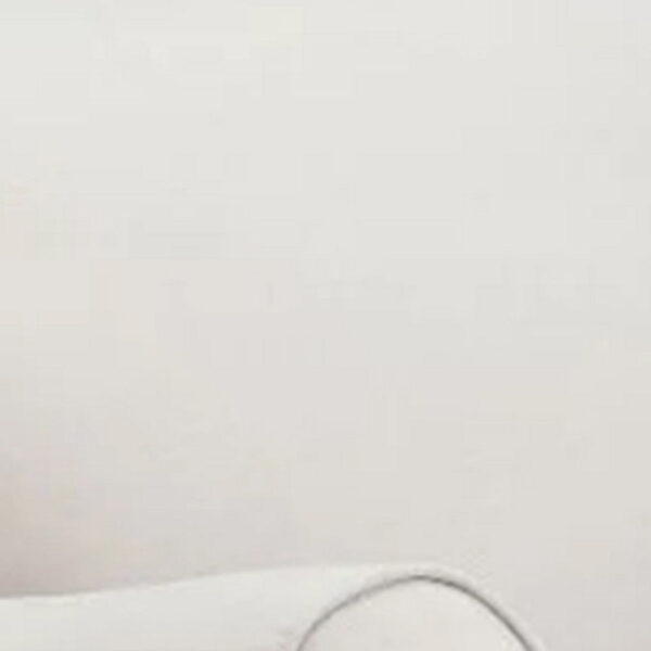 37 Inch Rocking Chair, Pocket Coil Seat, Wood Frame, Soft Beige Upholstery