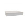 30 Inch Square Display Platform, Thick Wooden Durable Riser, White Finish