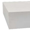 30 Inch Square Display Platform, Thick Wooden Durable Riser, White Finish