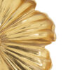 150220266991af5067570.jpeg Dazzle 11, 12 Inch Floral Hanging Wall Accent Set of 2, 3 Dimensional, Gold