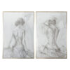 150220266991af9735e4c.jpeg Tia 33 x 49 Hanging Wall Art Portrait Set of 2, Gray Feminine Figure Sketch