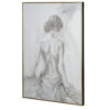 150220266991af9fb0af2.jpeg Tia 33 x 49 Hanging Wall Art Portrait Set of 2, Gray Feminine Figure Sketch