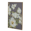 150220266991b05b0f087.jpeg Nia 32 x 47 Flower Wall Art Decor, Microfiber, Pine Wood, White, Green
