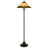 150220266991b495c2668.jpeg Dio 62 Inch Floor Lamp, Colorful Tiffany Style Stained Glass, Bronze Resin
