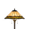 150220266991b49819f5e.jpeg Dio 62 Inch Floor Lamp, Colorful Tiffany Style Stained Glass, Bronze Resin