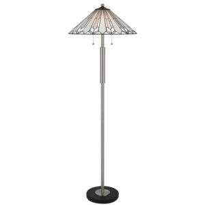 150220266991b502962f8.jpeg Kio 61 Inch Floor Lamp, Modern Tiffany Style Stained Glass, Silver Metal