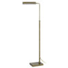 150220266991b85e9a2e9.jpeg Kime 44-58 Inch Floor Lamp, Adjustable Height, LED, Antique Brass Finish