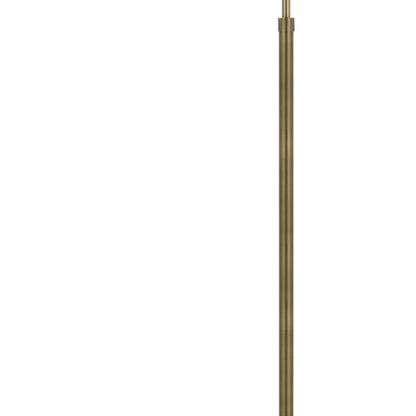 150220266991b8619eb47.jpeg Kime 44-58 Inch Floor Lamp, Adjustable Height, LED, Antique Brass Finish
