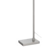 150220266991b88e00430.jpeg Kime 44-58 Inch Floor Lamp, Adjustable Height, LED, Brushed Steel Finish