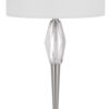 150220266991b8976ba8c.jpeg 32 Inch Table Lamp with White Drum Shade, Marble Base, Brushed Steel