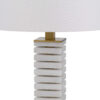 150220266991b8c0aa239.jpeg 28 Inch Table Lamp, White Drum Hardback, Marble and Antique Brass Finish