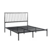 150220266991b9405123b.jpeg Angie Queen Bed, Platform Foundation, Slatted Headboard, Black Metal Frame