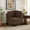 150220266991bb6f0c5ac.jpeg Remy 32 Inch Modular Corner Sofa Chair, Soft Brown Chenille, Solid Wood
