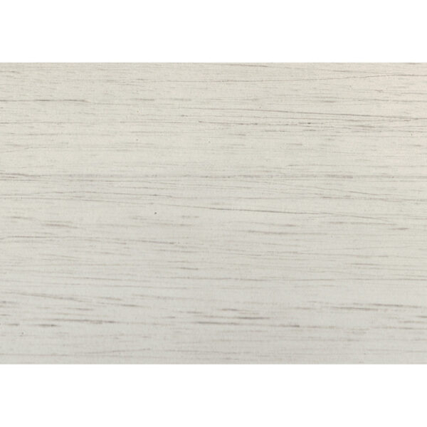 Rome 48 Inch Cocktail Coffee Table, 2 Drawers, White and Brown, Solid Wood