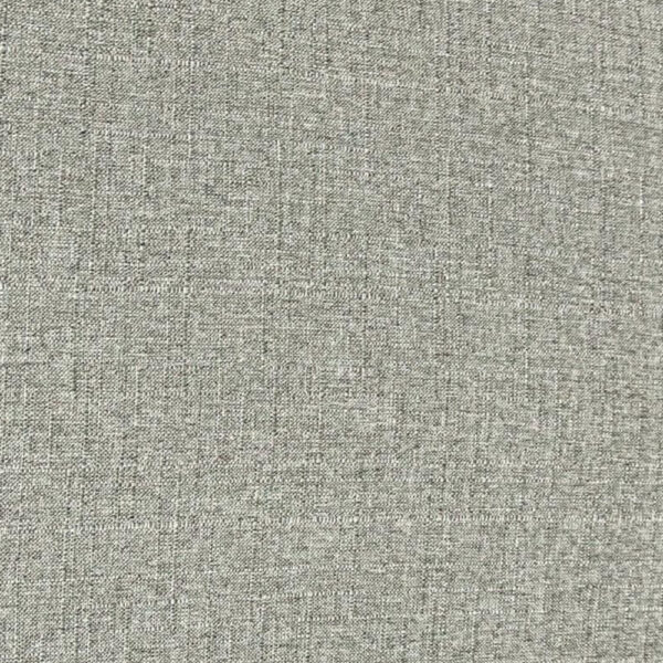 Sie 25 Inch Dining Chairs, Set of 2, Nailhead Trim, Padded Gray Upholstery, Black Wood