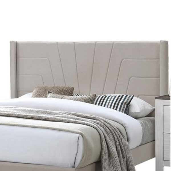 150220266991c0463973c.jpeg Kopa Queen Size Bed with Tufted Headboard, Brown Burlap Upholstery, Wood